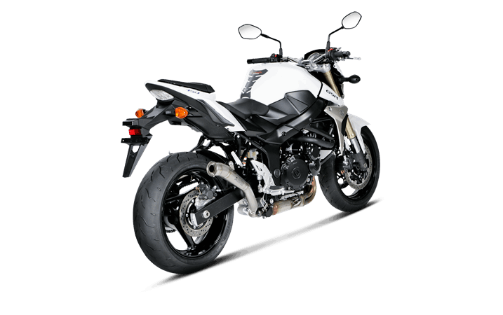 Akrapovic Titanium Megaphone Slip-On Exhaust Suzuki GSX-S750 2015+