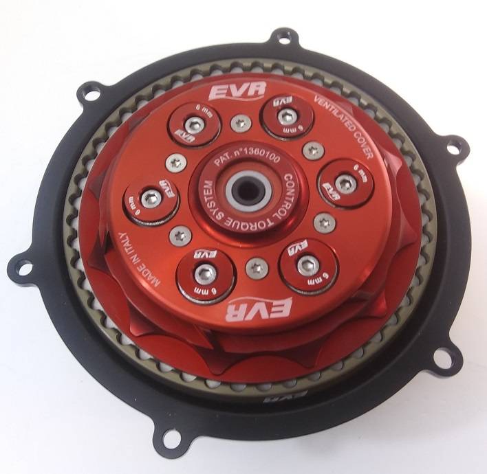 EVR Control Torque System (CTS) DRY SLIPPER CLUTCH Conversion Kit With Organic Plates for Ducati Panigale / Streetfighter / Multistrada / Diavel V4