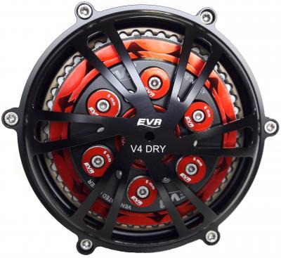EVR Dry Vented Clutch Cover For Ducati Panigale V4 R / SP and V4 Models with a Dry Clutch Conversion Kit