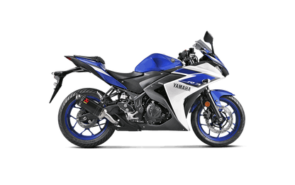 Akrapovic Slip-On Exhaust Yamaha YZF-R3, YZF-R25, (2014+) and MT-03 (2019+)