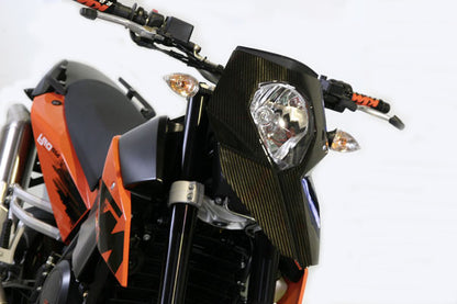 CARBONDRY - CARBON FIBER HEADLIGHT COVER FOR KTM 690SM