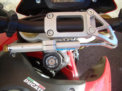 DBK Special Parts (Ducabike) Steering Damper Mount for the Ducati Hypermotard 1100/1100 Evo
