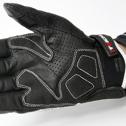 RS Taichi Armed Leather Mesh Gloves RST426 - Closeout
