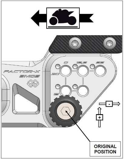 Gilles FXR.GT Rearsets for the BMW S1000RR (2020+)