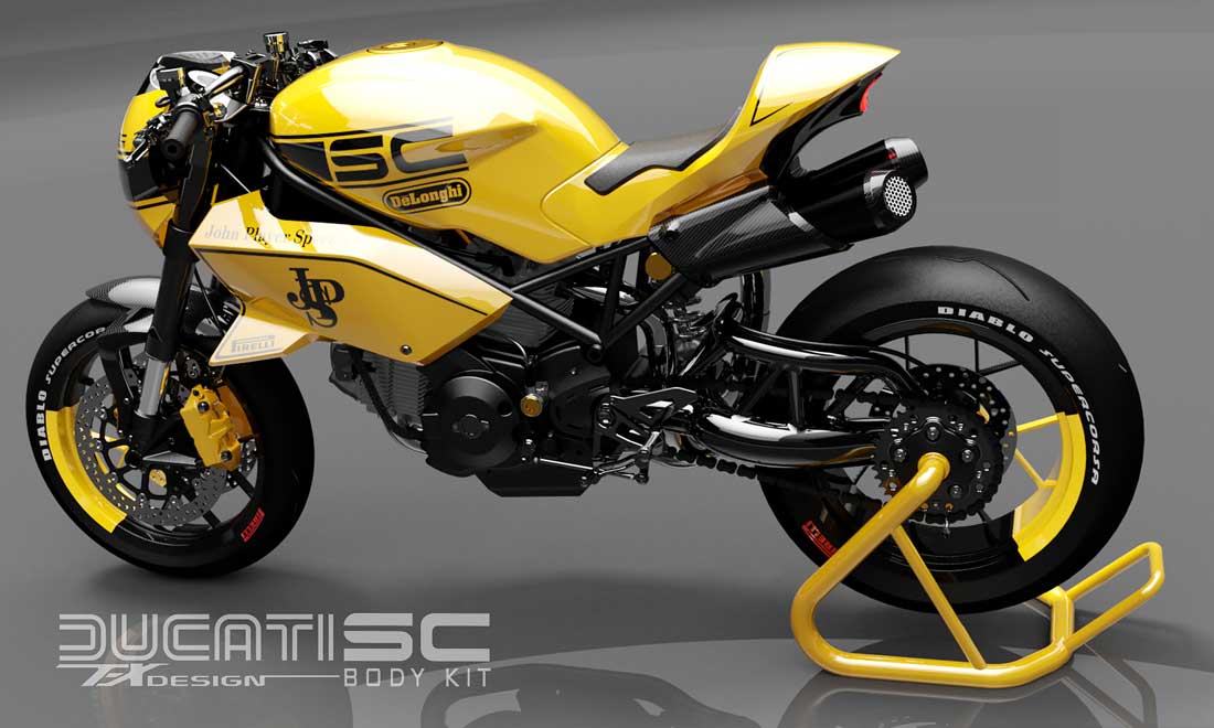 Paolo Tex Design SC-S2R Bodykits for Ducati Monster S2R 1000 (but will fit most Monsters from 02-08)
