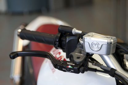 Motocorse Billet Aluminum Reservoirs For Brembo OE Semi Radial Brake Master Cylinders