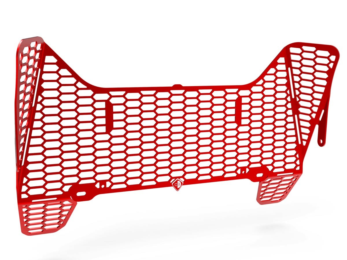 DBK Special Parts (Ducabike) Aluminum Radiator Guard for the Ducati Multistrada V4 / S / Sport