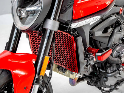 DBK Special Parts (Ducabike) Aluminum Radiator Guard for the Ducati Monster 937 / +