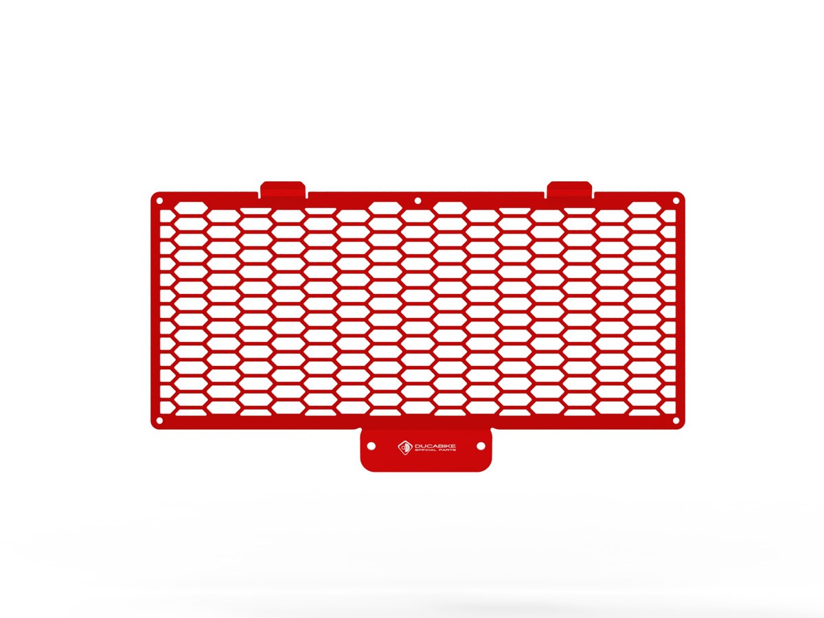 DBK Special Parts (Ducabike) Aluminum Upper Radiator Guard for the Ducati Streetfighter V2