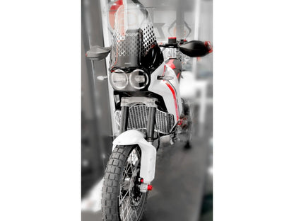 DBK Special Parts (Ducabike) Aluminum Radiator Guard for the Ducati DesertX