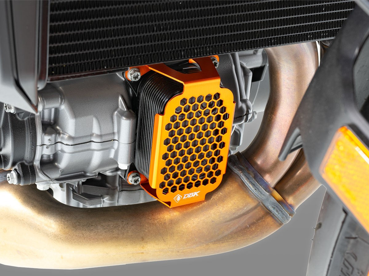DBK Special Parts (Ducabike) Aluminum Oil Cooler Guard for the KTM 990 Duke