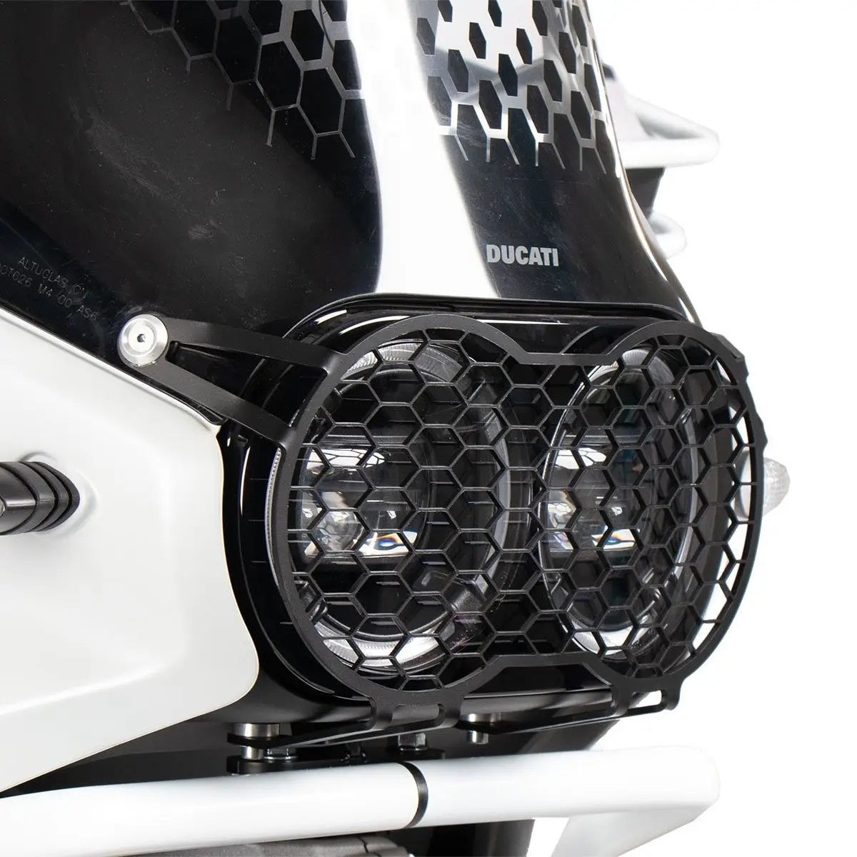 CNC Racing Hepco & Becker Headlight Guard for the Ducati DesertX - LAST ONE