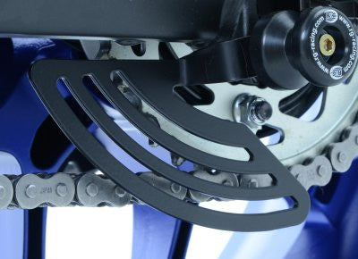 R&G Racing Toe Chain Guard for Yamaha R3 '15-16  YZF R1 '15-16 and FZ-10 (MT-10) '16-17 No Drill