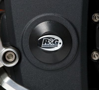 R&G Racing Right Side Frame Insert for Triumph Speed Triple '05-'10  Sprint ST '05-'13  Sprint GT '10-'13 & Left Side Frame Insert for Kawasaki ZX6R '07-'08