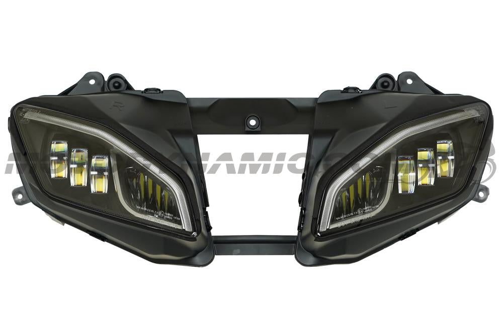 Motodynamic Full LED Projection Headlight with DRL For Yamaha YZF-R6 (08-16) - ECE / DOT Worldwide Version
