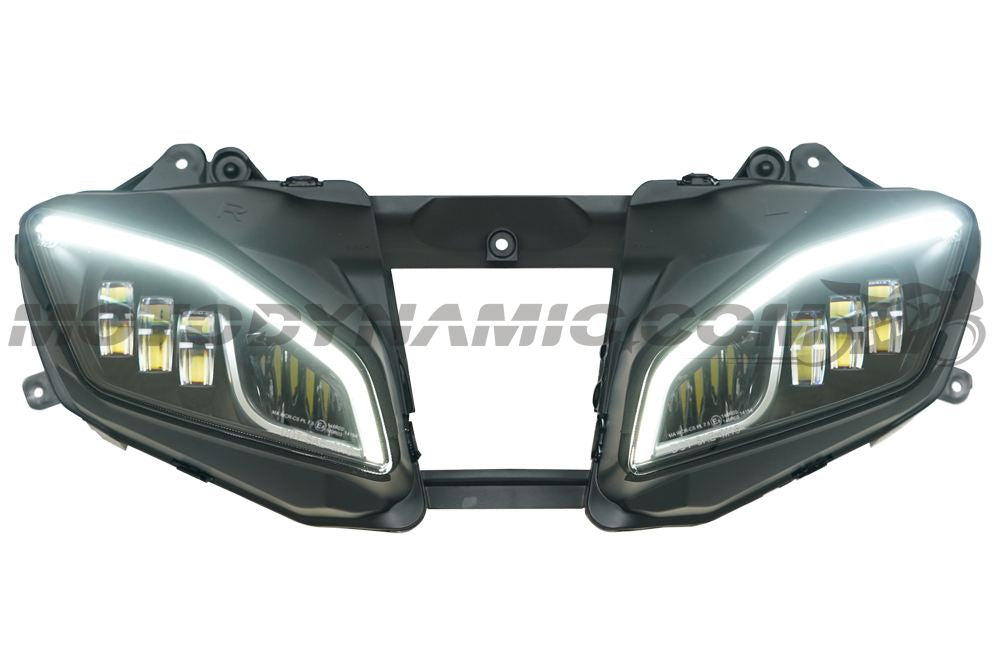 Motodynamic Full LED Projection Headlight with DRL For Yamaha YZF-R6 (08-16) - ECE / DOT Worldwide Version