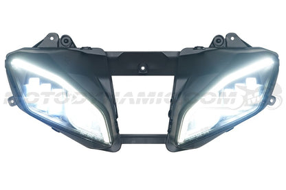 Motodynamic Full LED Projection Headlight with DRL For Yamaha YZF-R6 (08-16) - ECE / DOT Worldwide Version