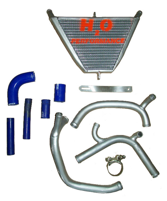 Galletto Radiatori (H2O Performance) Additional Radiator kit For Honda CBR1000RR (2008-13)