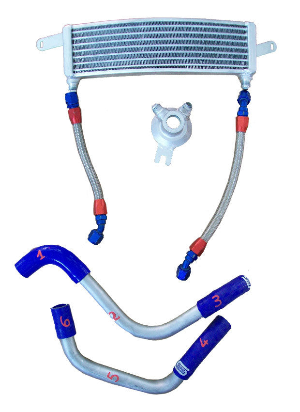 Galletto Radiatori (H2O Performance) Oil Cooler kit For Honda CBR1000RR (2008-13)