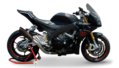 HP CORSE EVOXTREME Slip-on Exhaust with link pipe For Aprilla Tuono V4 (2011-2014)