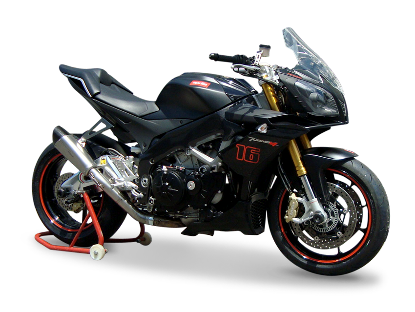 HP CORSE EVOXTREME Slip-on Exhaust with link pipe For Aprilla Tuono V4 (2011-2014)