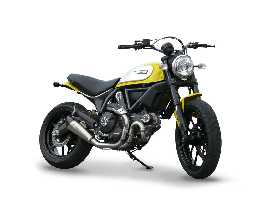 HP CORSE EVOXTREME Slip On For Ducati Scrambler 800