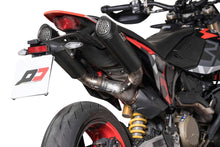 QD Exhaust Tricone Ti and Carbon & DARK MATTER Slip-ons for the Ducati Hypermotard 698 Mono