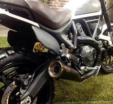 ZARD Carbon Fiber Number Plates (Side Panels) for Ducati Scrambler 400 / 800