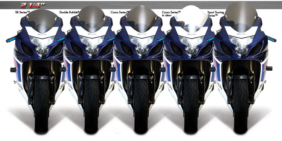Zero Gravity Racing Windshields for the Suzuki GSX-R600 and GSX-R750 (2004-2005)