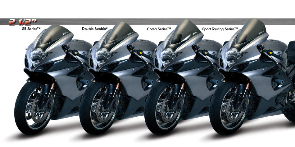 Zero Gravity Racing Windshields for the Suzuki  GSXR 1000 (2005-2006)