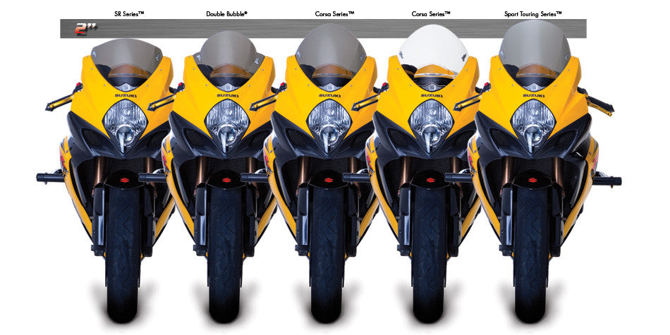Zero Gravity Racing Windshields for the Suzuki  GSXR 1000 (2007-2008)