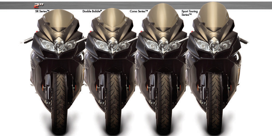 Zero Gravity Racing Windshields for the Suzuki GSXR 600 and GSXR 750 (2008-2010)