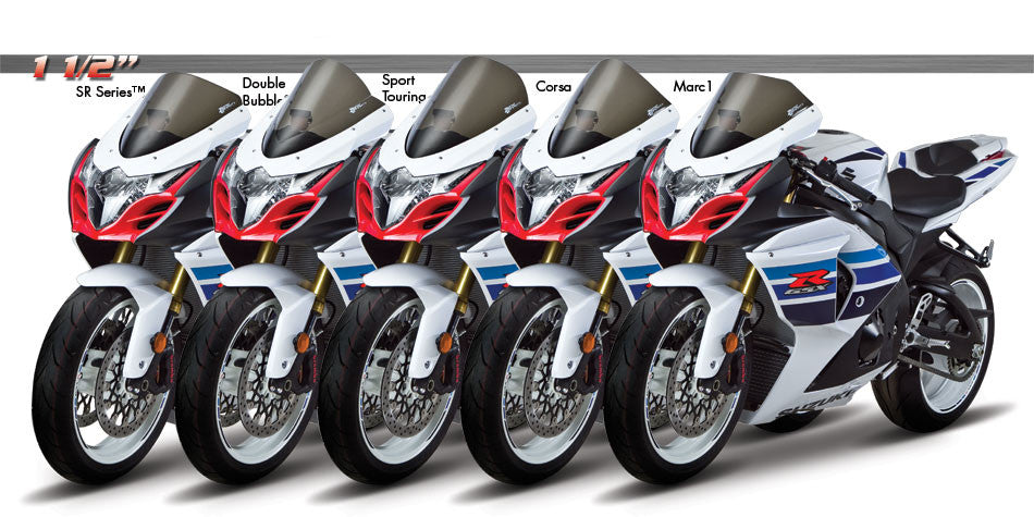 Zero Gravity Racing Windshields for the Suzuki  GSXR 1000 (2009-2016)