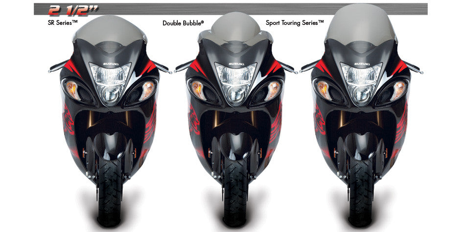 Zero Gravity Racing Windshields for the Suzuki Hayabusa GSX-1300R (2008-2020)