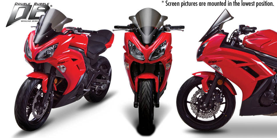 Zero Gravity Racing Windshields for the Kawasaki Ninja 650 (2012-2016)