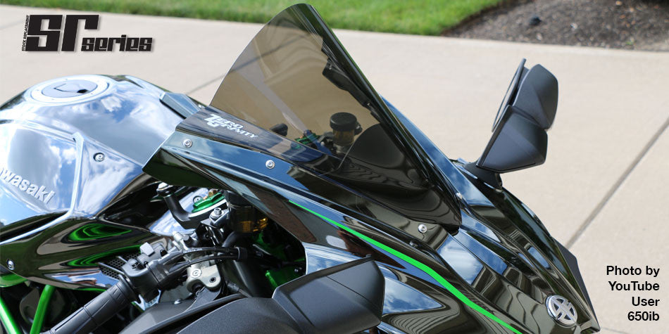 Zero Gravity Racing Windshields for the Kawasaki Ninja H2 (2015-2022)