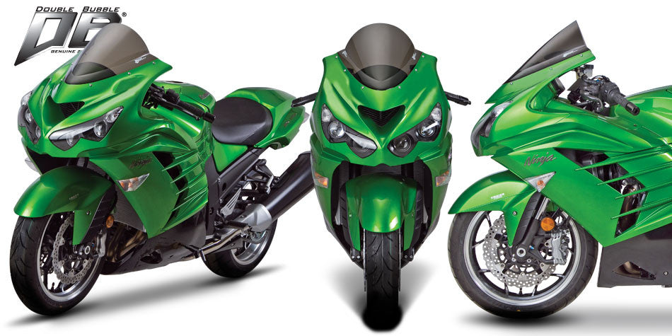 Zero Gravity Racing Windshields for the Kawasaki ZZR1400 (2006-2018), Kawasaki ZX-14/R (2006-2018)