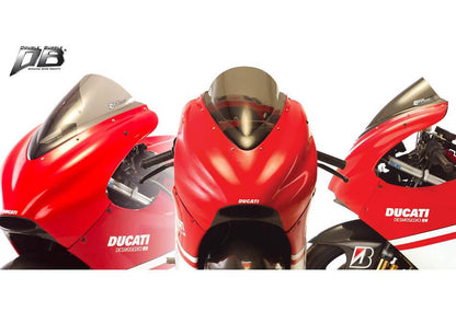 Zero Gravity Racing Windshields for the Ducati Desmosedici RR w/ Black Vinyl mask (2006-2010)