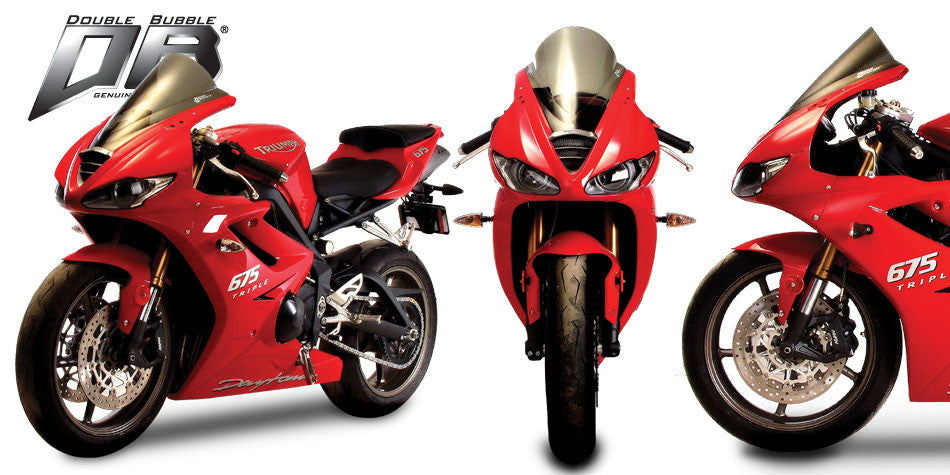 Zero Gravity Racing Windshields for the Triumph Daytona 675 /R (2009-2012)
