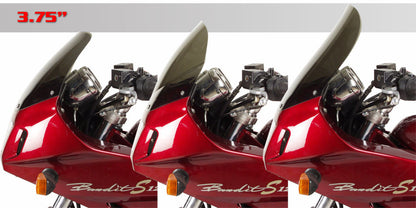 Zero Gravity Racing Windshields for the Suzuki Bandit 1200s (1996-2000, Bandit 600 (1995-1999)