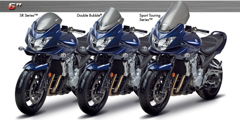 Zero Gravity Racing Windshields for the Suzuki GSF1250S (2007-2010 and 2016)