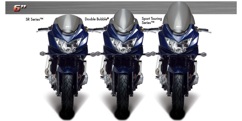 Zero Gravity Racing Windshields for the Suzuki GSF1250S (2007-2010 and 2016)