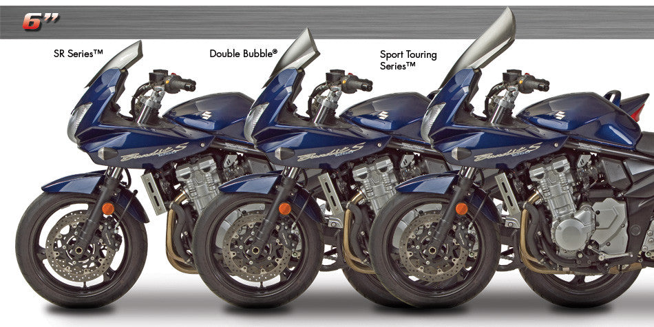 Zero Gravity Racing Windshields for the Suzuki GSF1250S (2007-2010 and 2016)