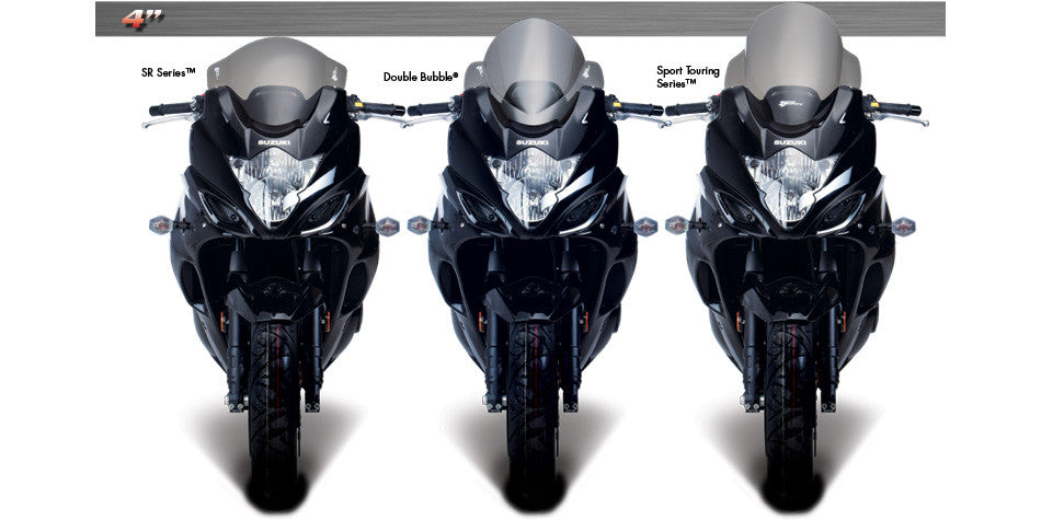 Zero Gravity Racing Windshields for the Suzuki GSX 1250FA (2011-2012), GSX 650F (2008-2010)