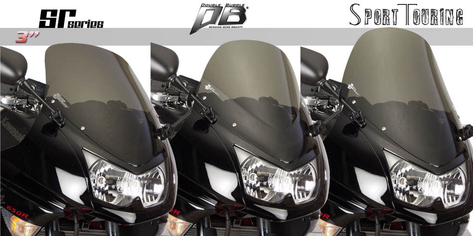 Zero Gravity Racing Windshields for the Kawasaki Ninja 650R(2006-2008)