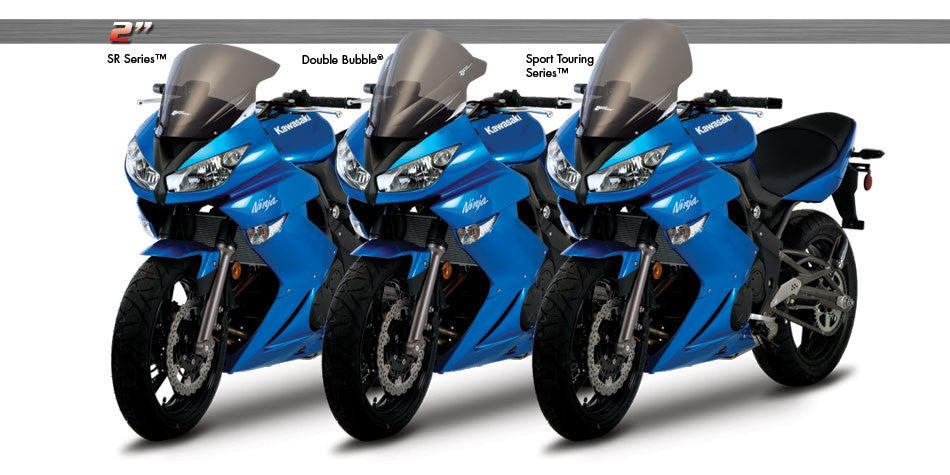 Zero Gravity Racing Windshields for the Kawasaki Ninja 650R(2009-2011)