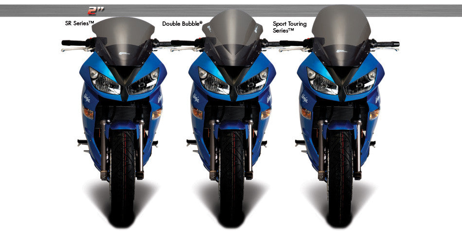 Zero Gravity Racing Windshields for the Kawasaki Ninja 650R(2009-2011)