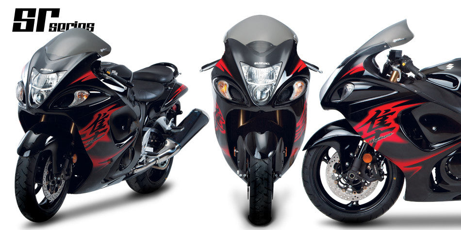 Zero Gravity Racing Windshields for the Suzuki Hayabusa GSX-1300R (2008-2020)