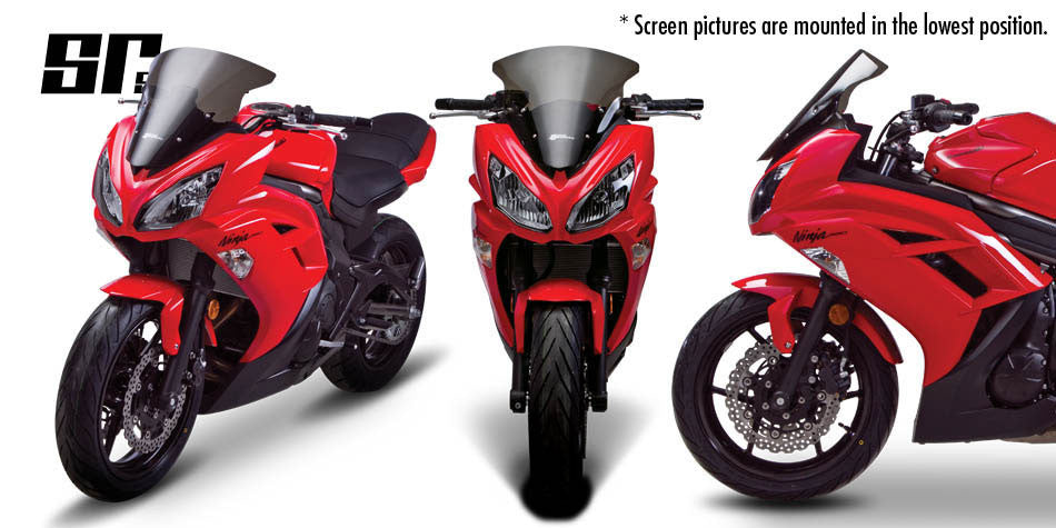 Zero Gravity Racing Windshields for the Kawasaki Ninja 650 (2012-2016)