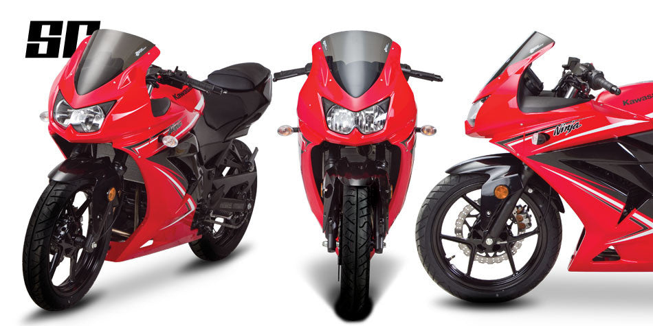 Zero Gravity Racing Windshields for the Kawasaki  Ninja 250R (2008-2011)